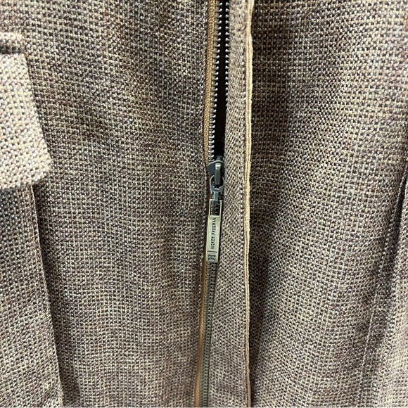 Hickey Freeman Brown Tweed Corduroy Men Field Barn Vest XXL English Countryside - Picture 5 of 13